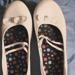 White Girls Flats size 5
